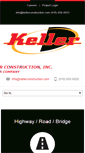 Mobile Screenshot of kellerconstruction.com